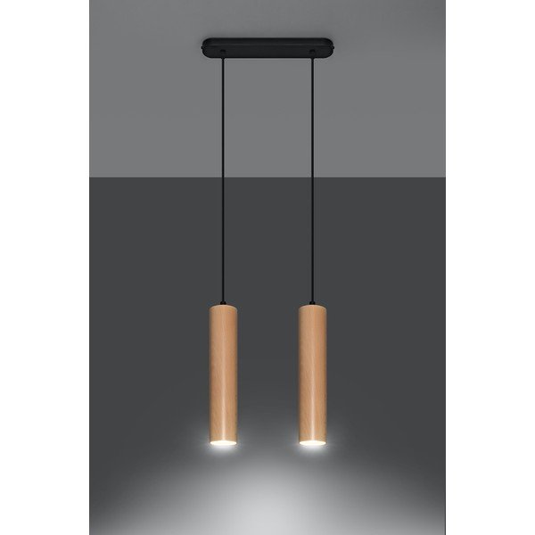 Griestu lampa Sollux Bakari, garums 34 cm-image-1