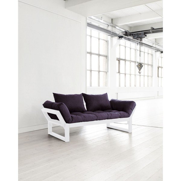 Dīvāns Karup Edge White/Purple