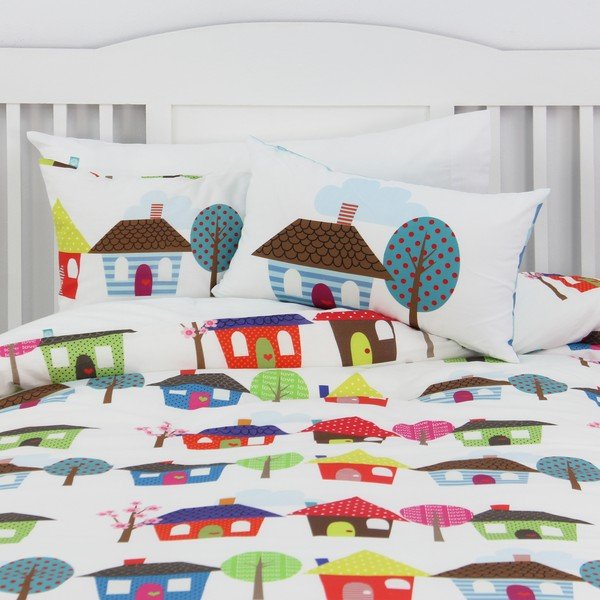 Happy Homes segas pārvalks un spilvens 140x200 cm-image-2