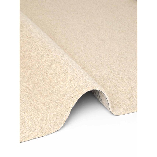 Bēšs ar rokām darināts vilnas paklājs 160x230 cm Puristic Knots – Elle Decoration-image-4