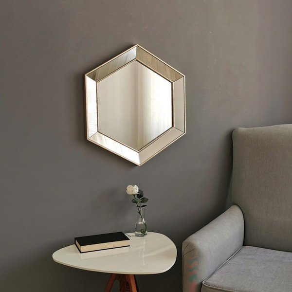 Sienas spogulis ar zelta dekoru Neostill Hall-image-4