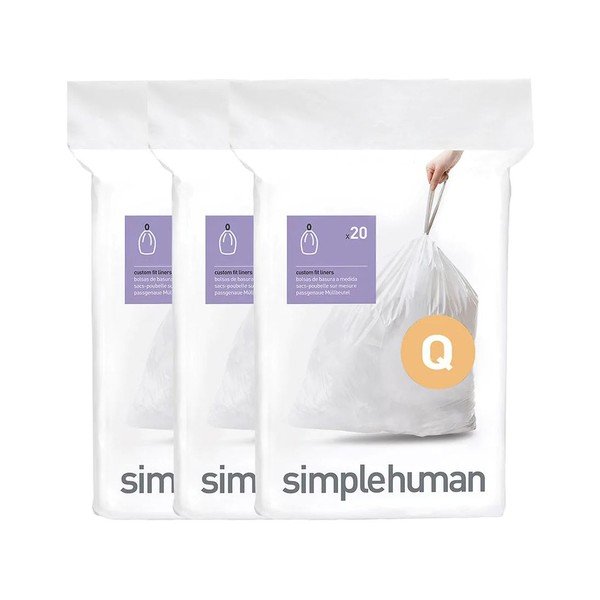 Atkritumu maisi (60 gab.) 65 l Q – simplehuman-image-1