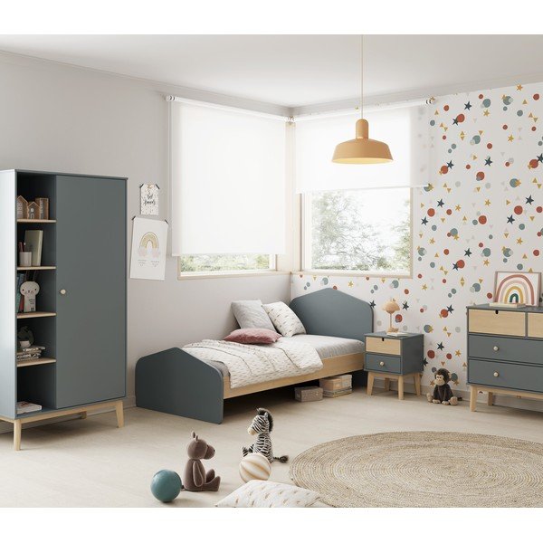 Dūmakaini zaļš bērnu naktsskapītis Estefania – Marckeric-image-1