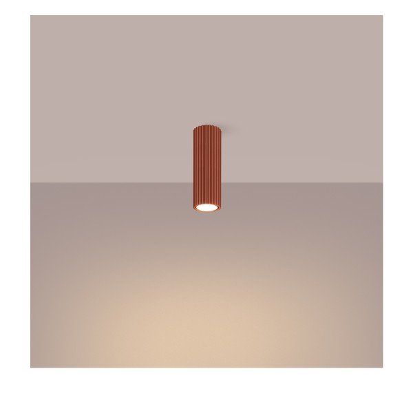 Ķieģeļu sarkana prožektora tipa lampa Gleam – Sollux-image-3