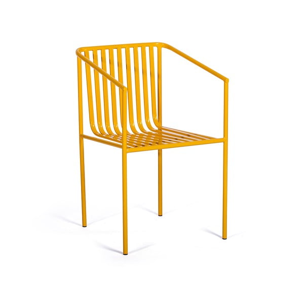 2 dzeltenu dārza krēslu komplekts Bonami Selection Cecile