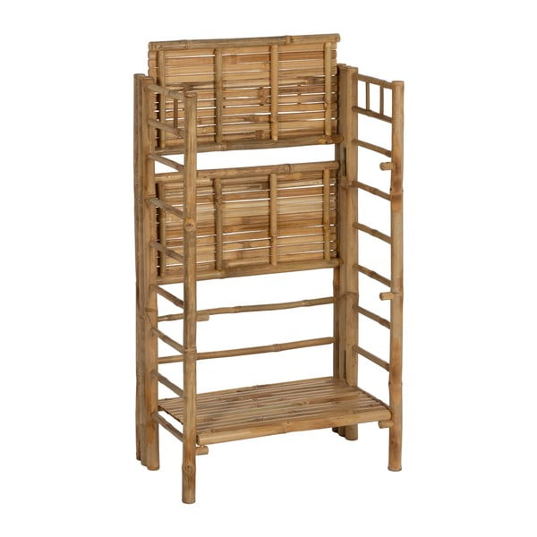 Dabīga toņa bambusa plaukts 61x104x34 cm Manali – Ixia-image-3