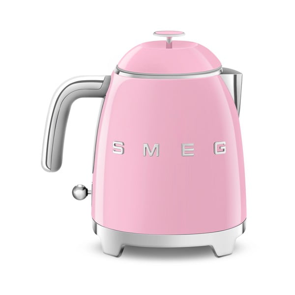 Rozā nerūsējošā tērauda elektriskā tējkanna 800 ml Retro Style – SMEG-image-4