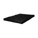 Melns mīksts futona matracis 140x200 cm Sandwich - Karup Design