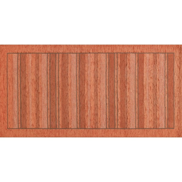 Oranžs paklājs Floorita Velour, 55 x 190 cm-image-1