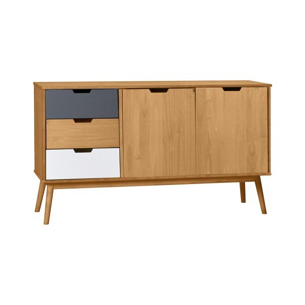 Masīvkoka priedes kumode Marckeric Cusco-image-1