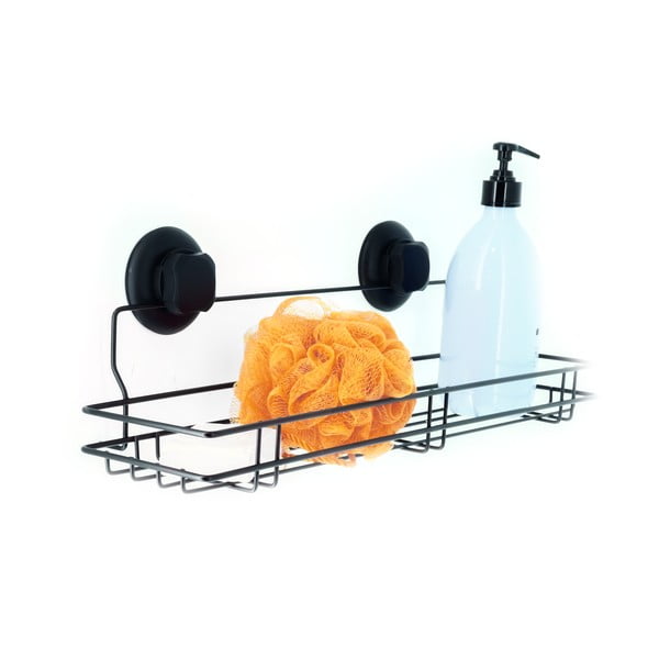 Melns virtuves plaukts Compactor Bestlock Black Kitchen Shelf, 45,5 x 12 cm-image-1