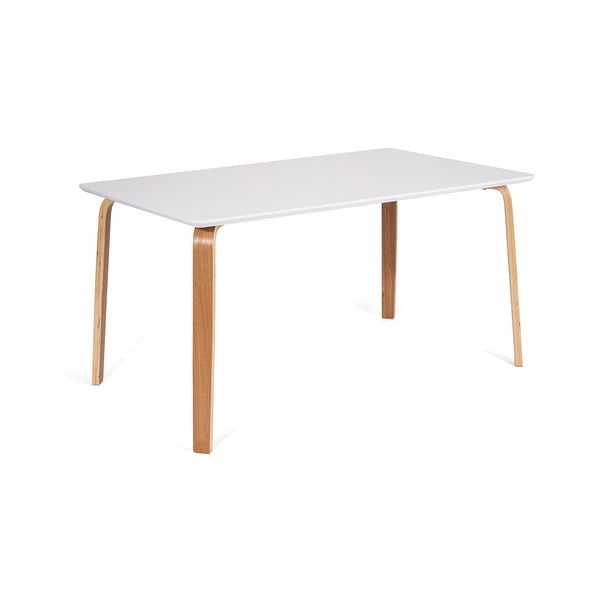 Ēdamgalds ar baltu virsmu 150x90 cm Zaha – Bonami Essentials-image-1