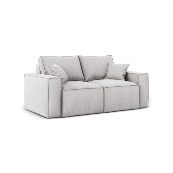 Gaiši pelēks dīvāns Cosmopolitan Design Miami, 180 cm-image-2