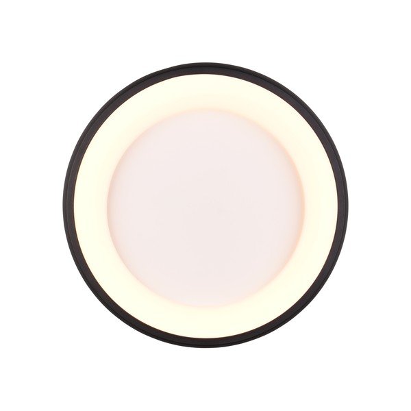 Melna LED griestu lampa ar regulējamu spilgtumu Cardona – Trio-image-4