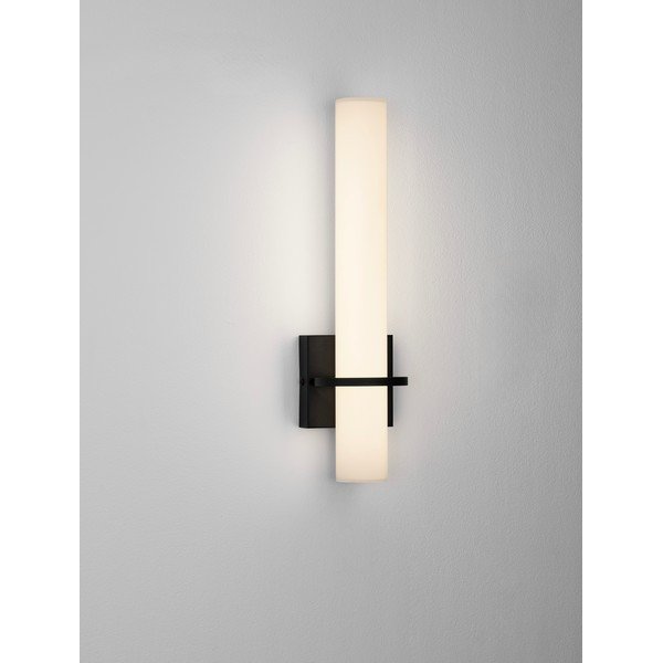 Balta/matēti melna tērauda LED sienas lampa Luca – Nova Luce-image-1