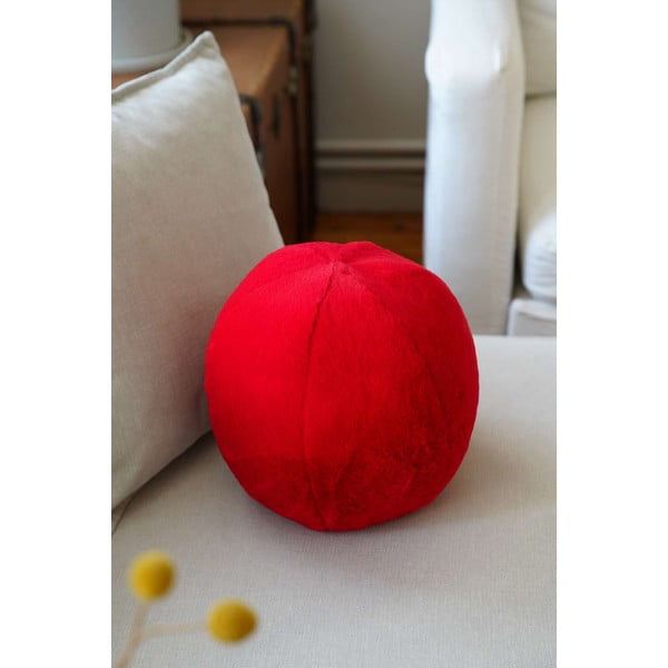 Mikroplīša dekoratīvais spilvens ø 25 cm Top – Mioli Decor-image-4