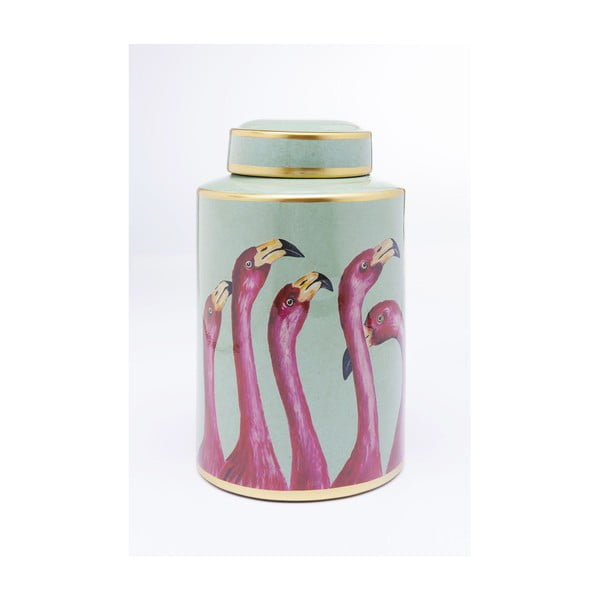 Dekoratīvā kaste Kare Design Flamingo, augstums 29 cm