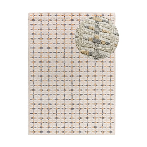 Ziloņkaula krāsas paklājs 133x190 cm Baresa – Universal