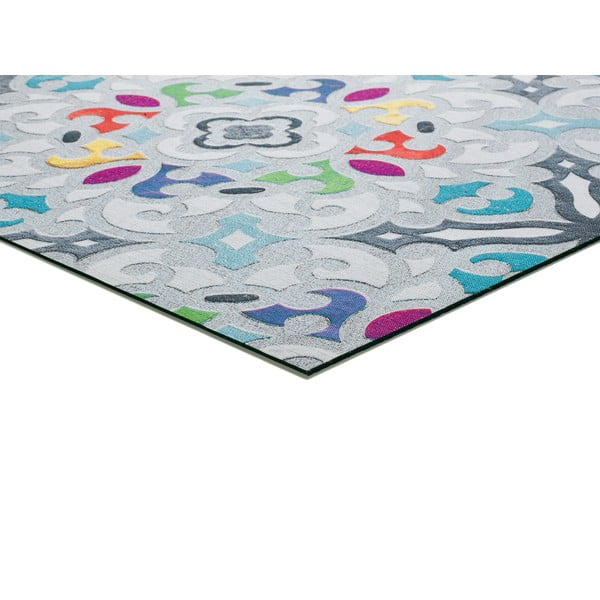 Zils mazgājams celiņa paklājs 52x200 cm Ricci Valentina – Universal-image-2