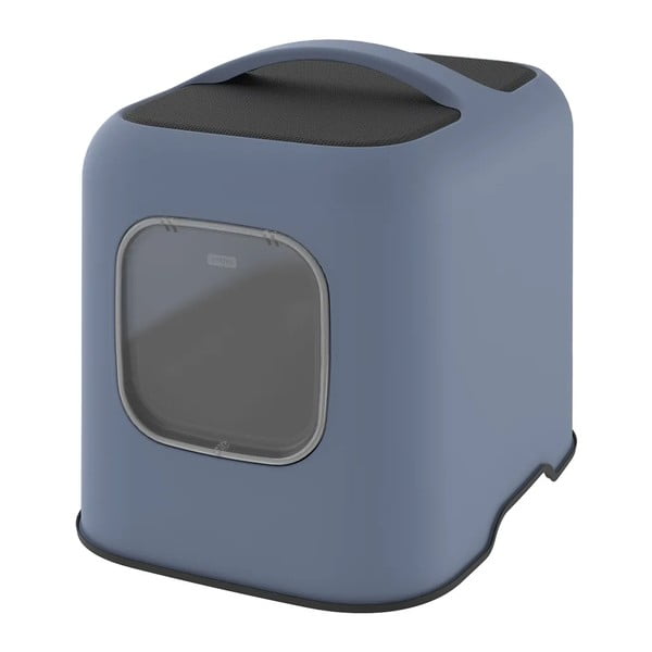 Tumši zils kaķu tualetes un lāpstiņas komplekts Biala – Rotho-image-1