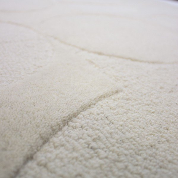 Ziloņkaula krāsas ar rokām darināts vilnas paklājs 120x170 cm Gigi – Flair Rugs-image-2