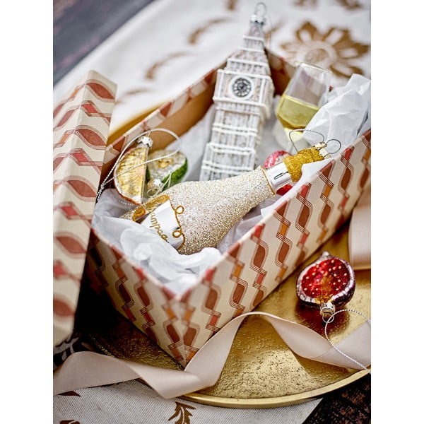 Stikla Ziemassvētku eglītes rotājumi (5 gab.) 5,5 cm Finka – Bloomingville-image-3