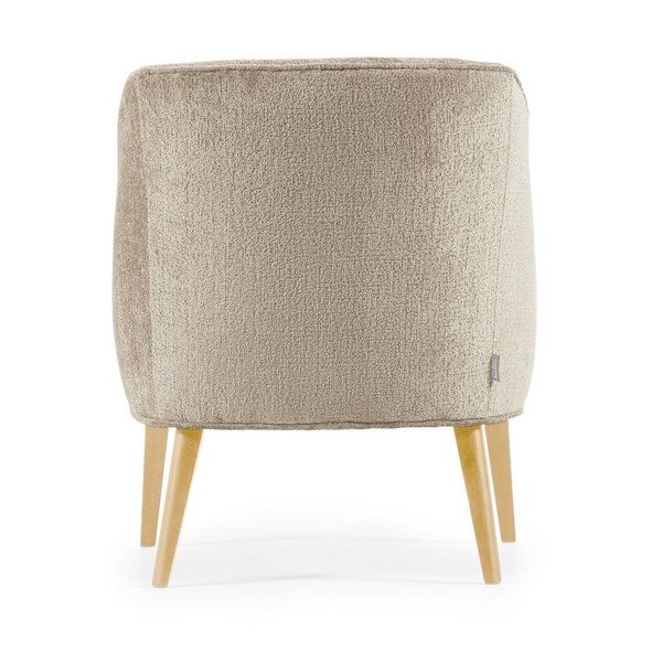 Bēšs krēsls Bobly – Kave Home-image-4