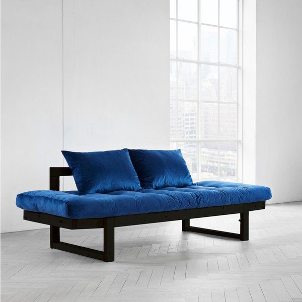 Mainīgs dīvāns Karup Edge Black/Velvet Navy-image-3