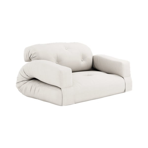 Balti bēšs izvelkamais dīvāns 140 cm Hippo – Karup Design