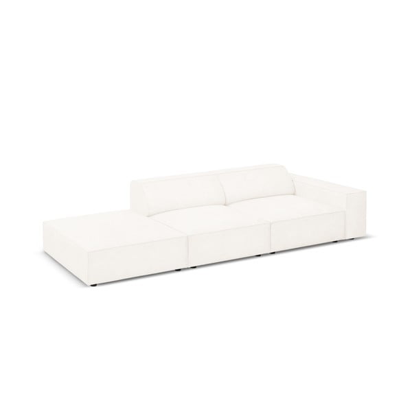 Bēšs stūra dīvāns no buklē auduma (kreisais stūris) Jodie – Micadoni Home-image-3