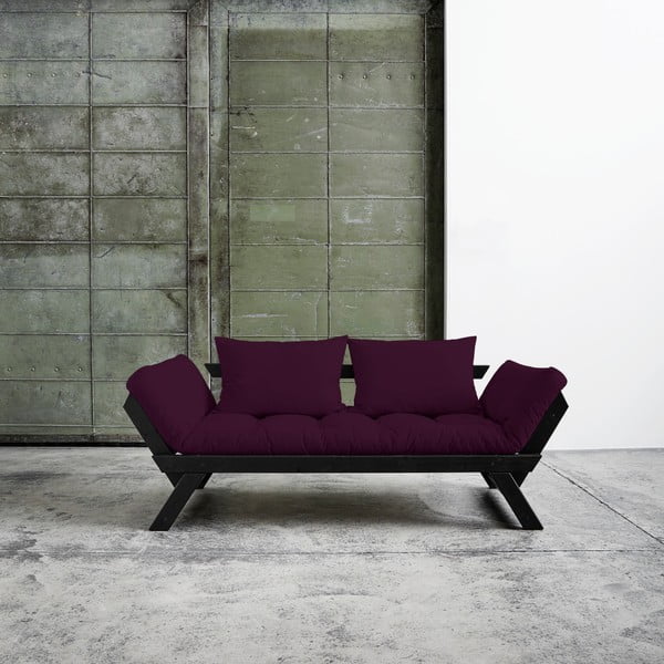 Maināms dīvāns Karup Bebop Black/Purple Plum