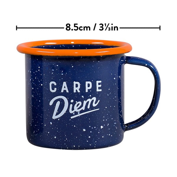 Zilas emaljētas krūzes (2 gab.) 0.12 l – Gentlemen's Hardware-image-2