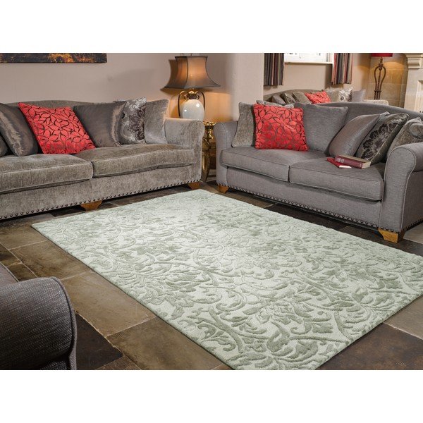 Pelēks ar rokām austs paklājs Flair Rugs Dorchester, 200 x 290 cm-image-1