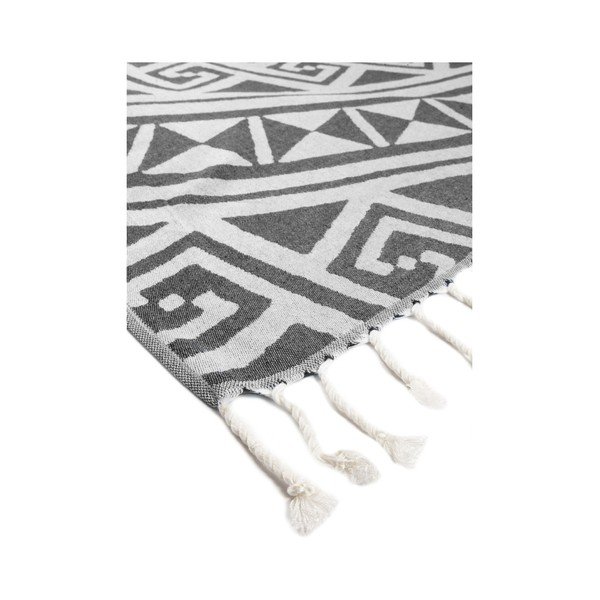 Melns hamama dvielis Kate Louise Mirabelle, 165 x 100 cm-image-1