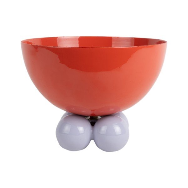 Sarkana dzelzs bļoda ø 26 cm Double Funky – PT LIVING-image-2