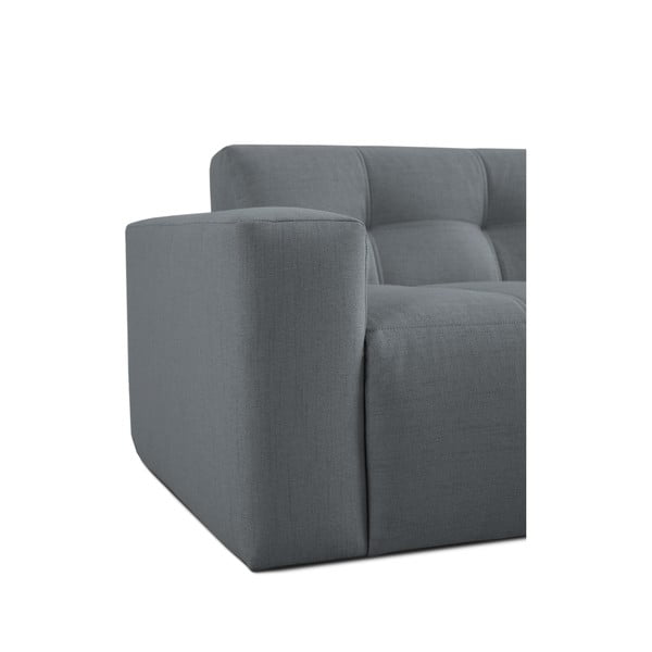 Tumši pelēks stūra dīvāns (ar kreiso stūri) Maxel – Scandic-image-4