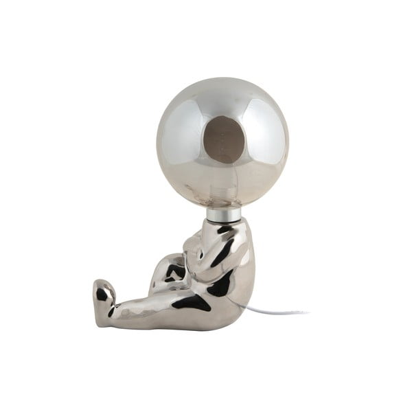 Sudraba krāsas bērnu galda lampa Joey – Leitmotiv-image-2