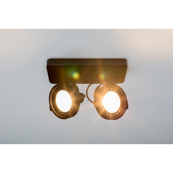 Melna prožektora tipa lampa 12x28 cm Dice – Zuiver-image-3