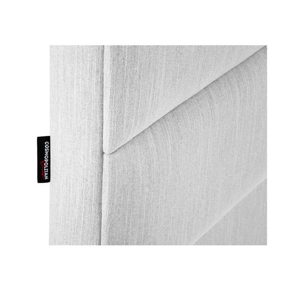 Gaiši pelēks polsterēts galvgalis 160x120 cm NY – Cosmopolitan Design-image-4