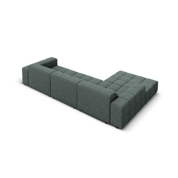 Tirkīzzils stūra dīvāns (ar kreiso stūri) Chicago – Cosmopolitan Design-image-4