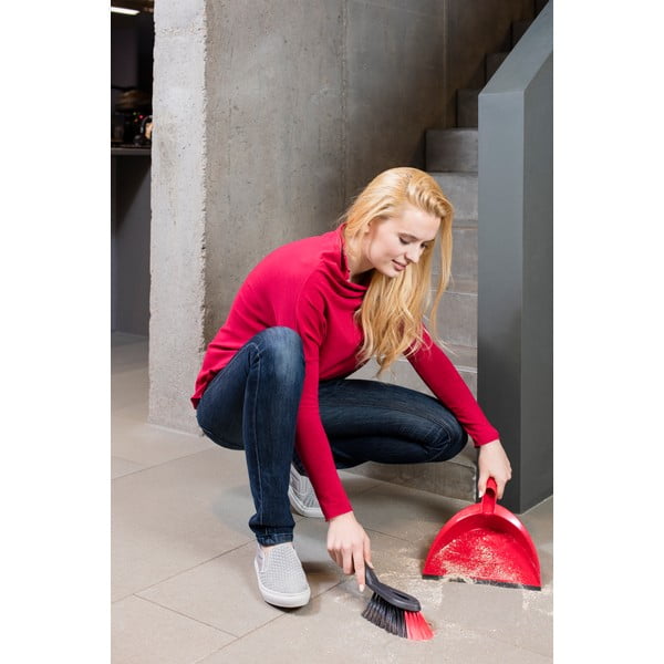 Sarkana liekšķere ar slotiņu Vileda-image-1