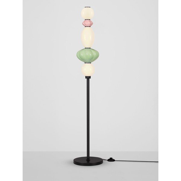 Keramikas LED stāvlampa ar regulējamu spilgtumu ar keramikas abažūru/ar stikla abažūru (augstums 136,5 cm) Oneta – Nova Luce-image-4