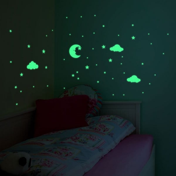 Sienas uzlīme Ambiance Moon and Clouds-image-3