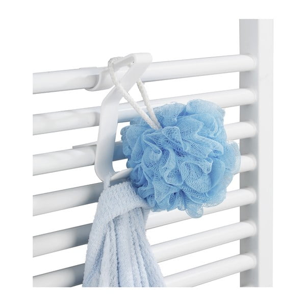 Balti plastmasas piekarināmi āķi (3 gab.) – Maximex-image-2