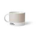 Balta/pelēka keramikas krūze 475 ml Warm Gray 2 – Pantone