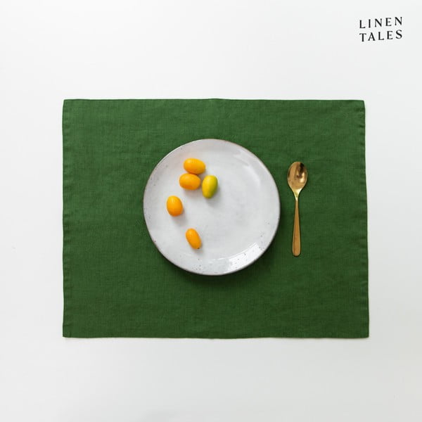 Lina galda paliktnis 35x45 cm True Green – Linen Tales