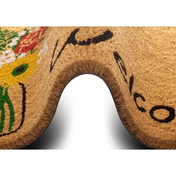 Kokosšķiedras paklājs 75x45 cm Hello & Flowers – Hanse Home-image-2