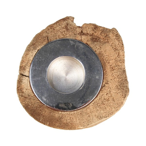 Tīkoka svečturis HSM kolekcija Antique, augstums 10 cm-image-3