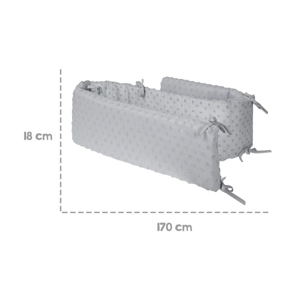 Bērnu gultiņas apmalīte 170 cm Lil Planet – Roba-image-4