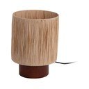 Dabīga toņa galda lampa no papīra auklas (augstums 28,5 cm)  Sheer  – Leitmotiv